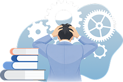 ノウハウの欠如イラスト