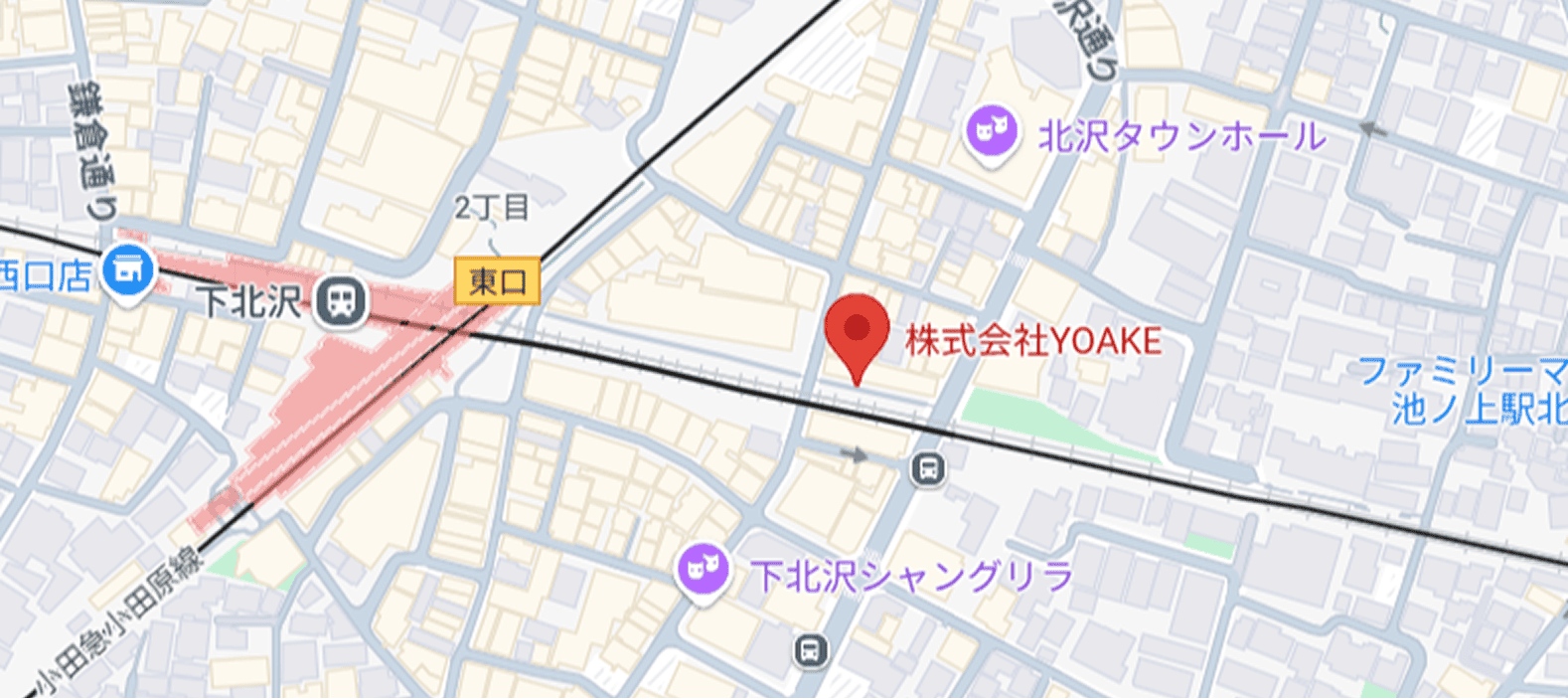 東京都世田谷区北沢2-6-2 ミカン下北 B街区 4F